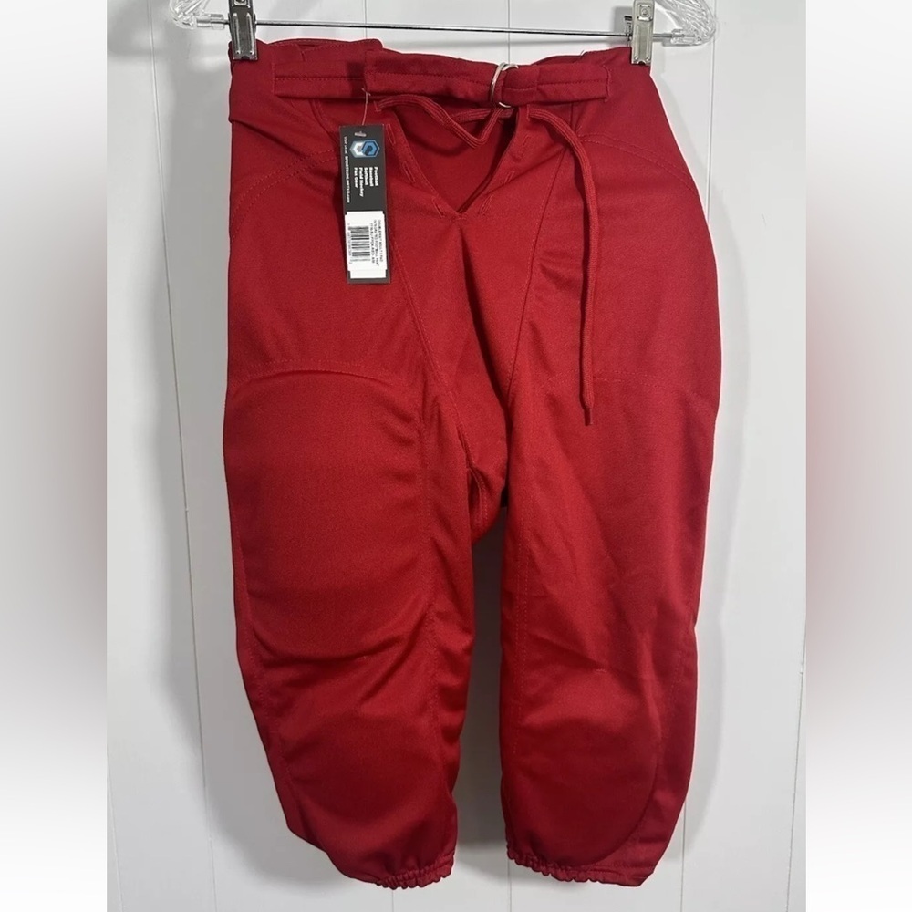 NWT Sports Unlimited Men Double Knit Adult Integrated Football Pants Sz M
